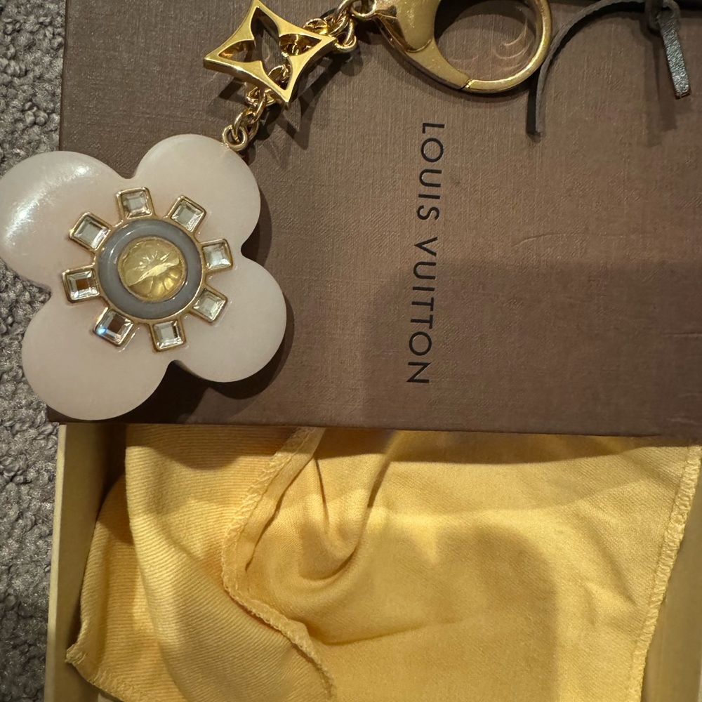 Authentic LV bag charm